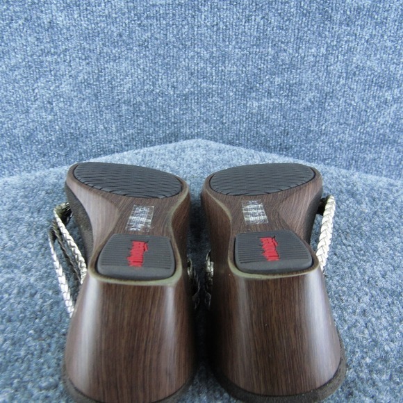 Orthaheel Ramba Women Flip Flop Sandal Shoes‎ Bronze Leather Size 8 Medium - Picture 9 of 9